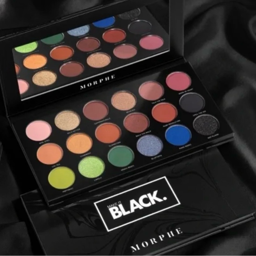Morphe ~ ‘MAKE IT BLACK.’ Artistry Eyeshadow Palette ~ Full Size 19.5 g ~ NIB